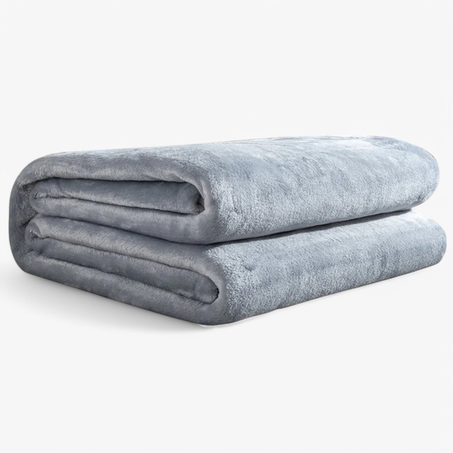 Lyra | Flanell blød tæppe - Varme og komfort til ethvert rum - Lys grå - house & garden - {{ product_tags }