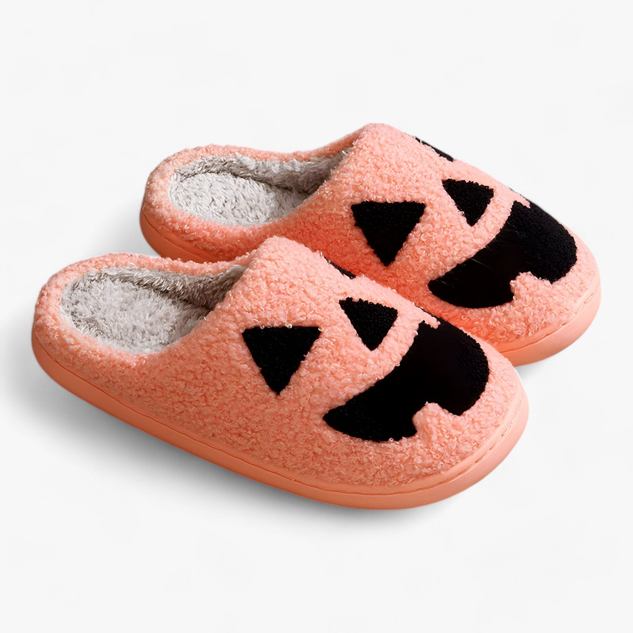other : Halloween Pantoffels in de Vorm van een Pompoen voor Vrouwen - Warme en Leuke Binnenschoenen - Oranje in Oranje van Pantino