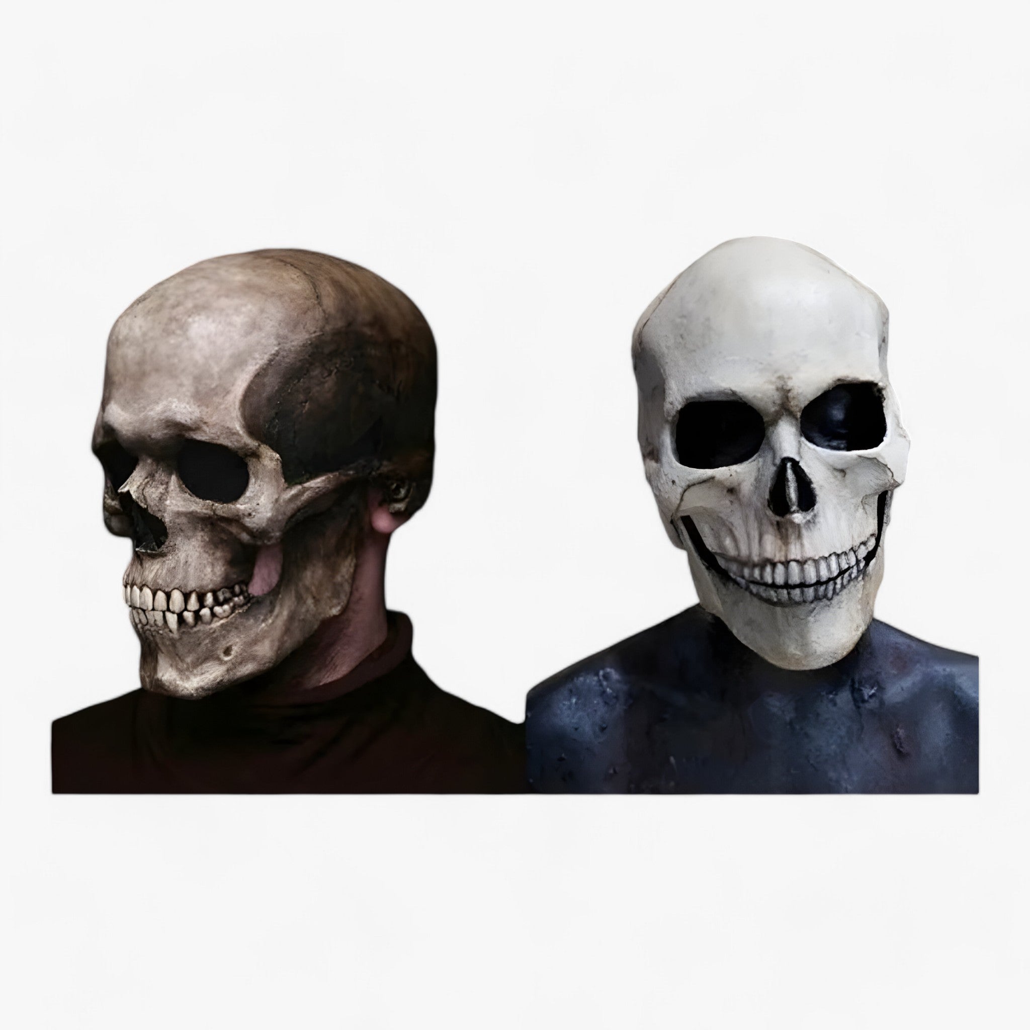 accessories : Damien | Volledig Schedelmasker - Beweegbare Kaak voor Een Angstaanjagend Effect met Halloween in van Pantinoshop