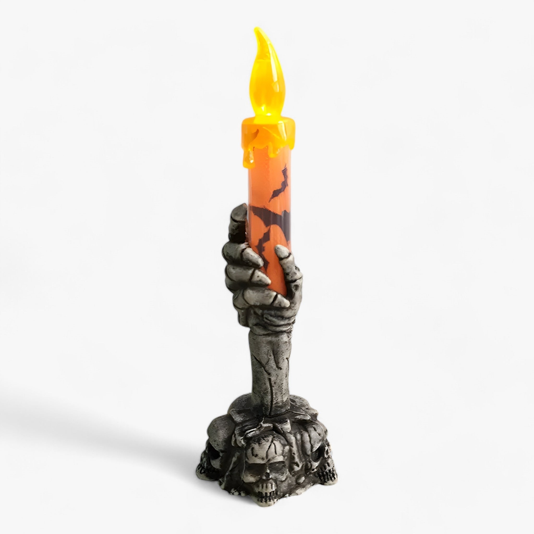 home & garden : Halloween Skeleton Hand - Spookachtig en Feestelijk Decor Groente - Groente in Oranje van Pantino