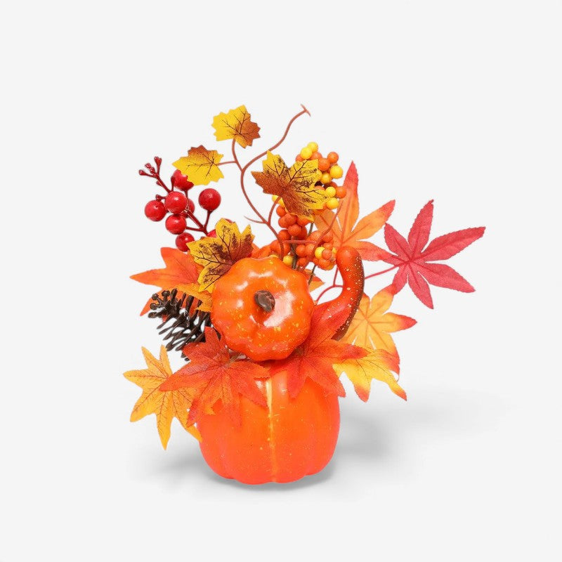 GhostlyGourd - Halloween Decoratief Ornament met Pompoen-geïnspireerd Ontwerp