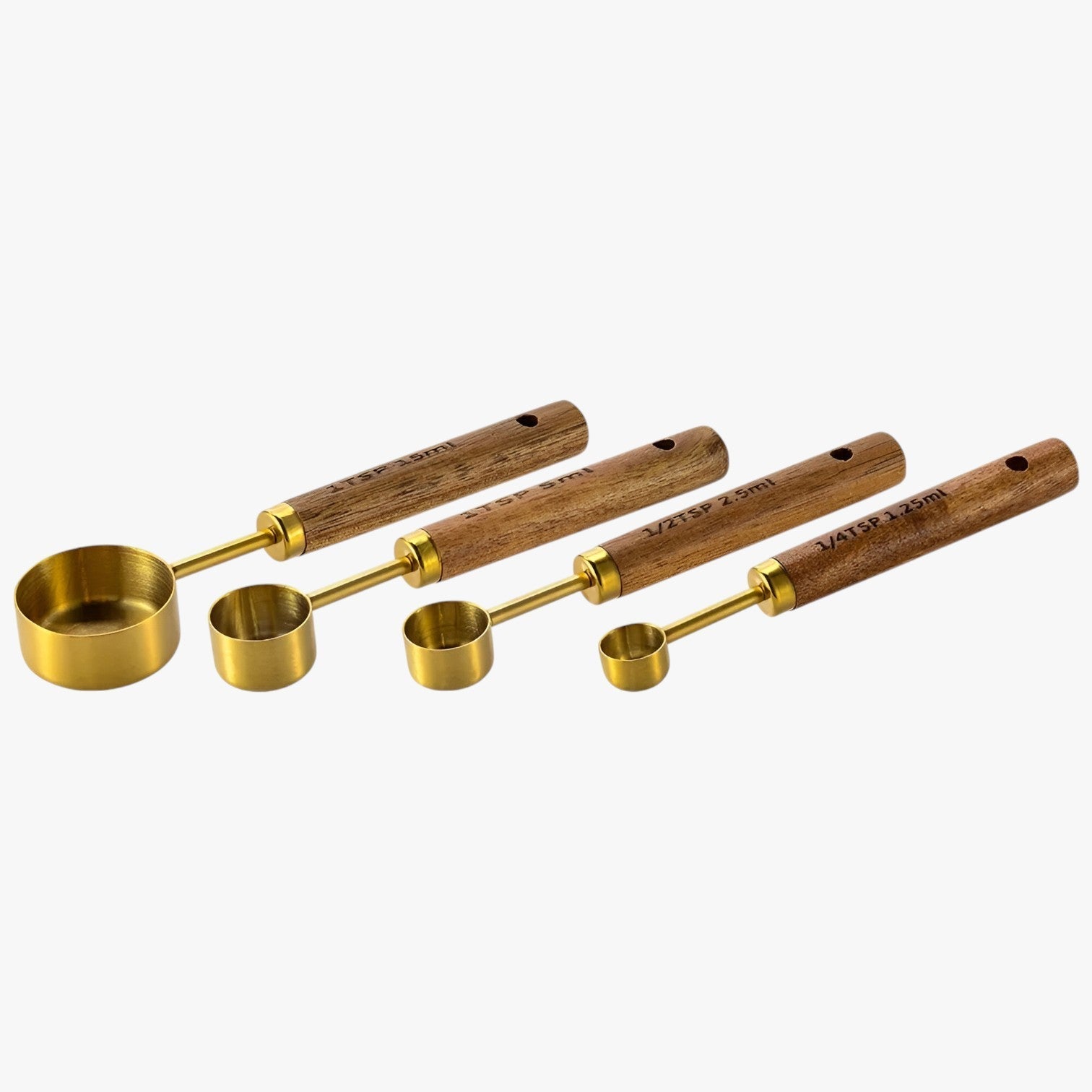 Yasmin | Rustfrit stål måleske sæt - Præcise og holdbare målinger - - house & garden - {{ product_tags }