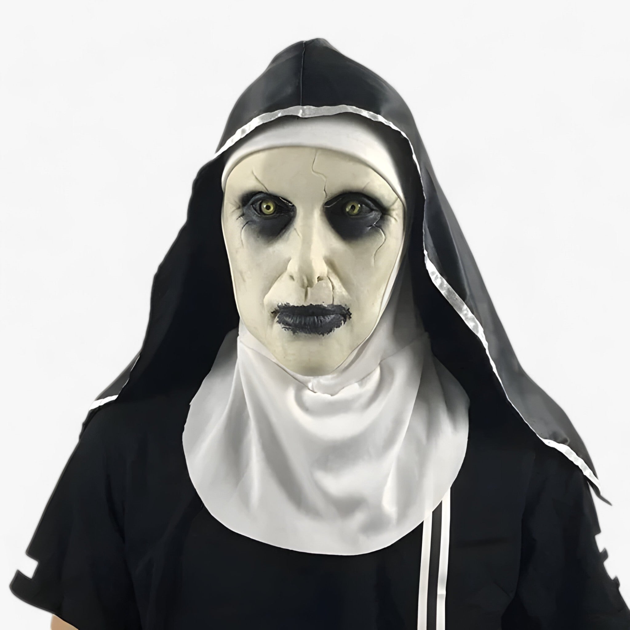 accessories : Dame | Demonisch Horrormasker - Bloedige en Realistische Effecten voor Halloween in C van Pantinoshop