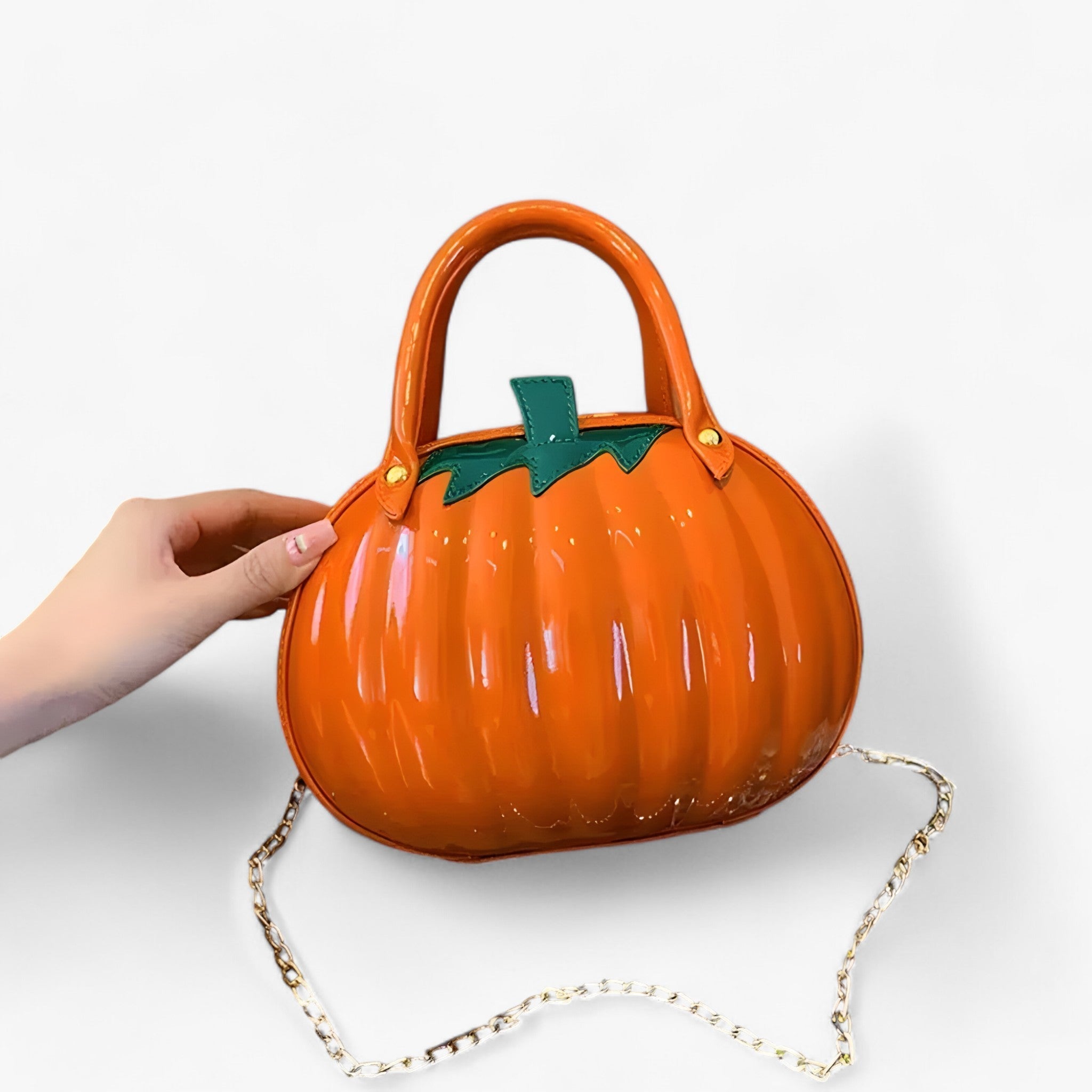 bags : Schoudertas Dames - Creatieve Pompoentas - Trendy en Stijlvolle in van Pantino
