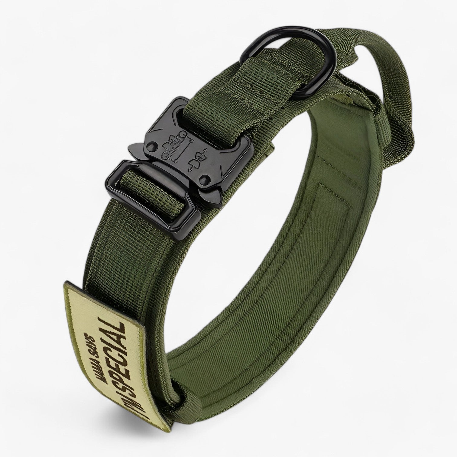 Brodie| Taktisk hundehalsbånd med håndtag til træning - Brun Sæt - other - {{ product_tags }