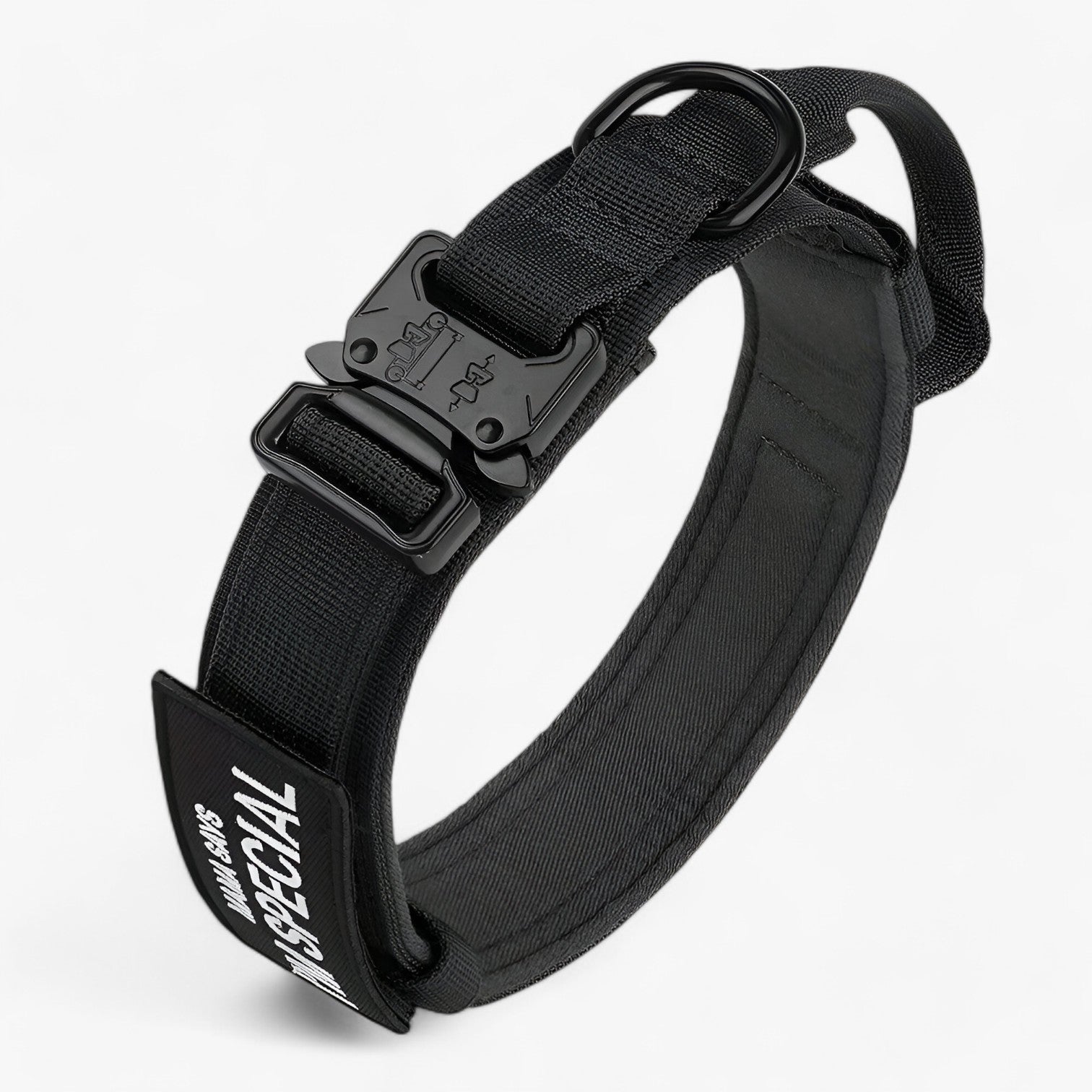Brodie| Taktisk hundehalsbånd med håndtag til træning - Sort Sæt - other - {{ product_tags }
