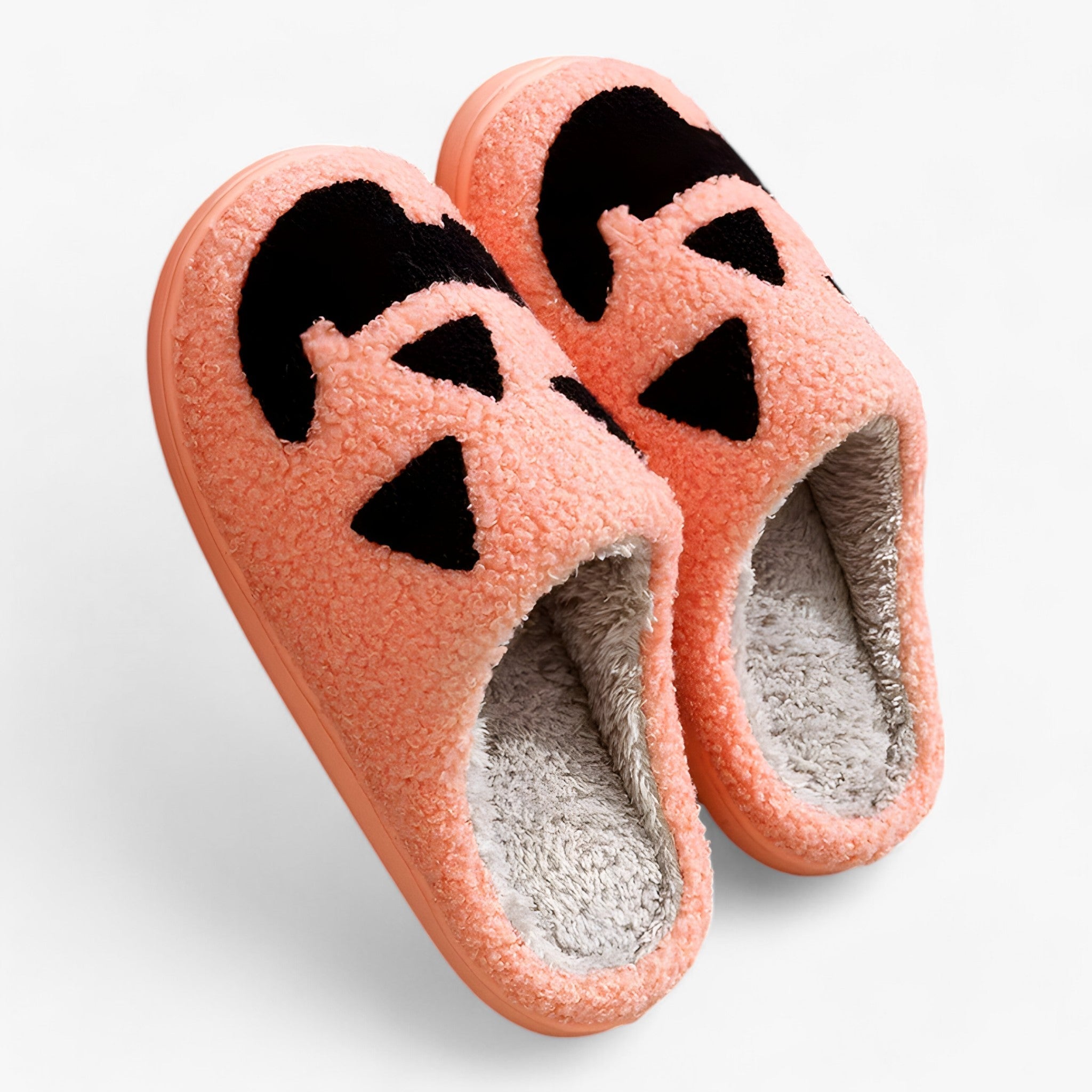 other : Halloween Pantoffels in de Vorm van een Pompoen voor Vrouwen - Warme en Leuke Binnenschoenen - Oranje in van Pantino