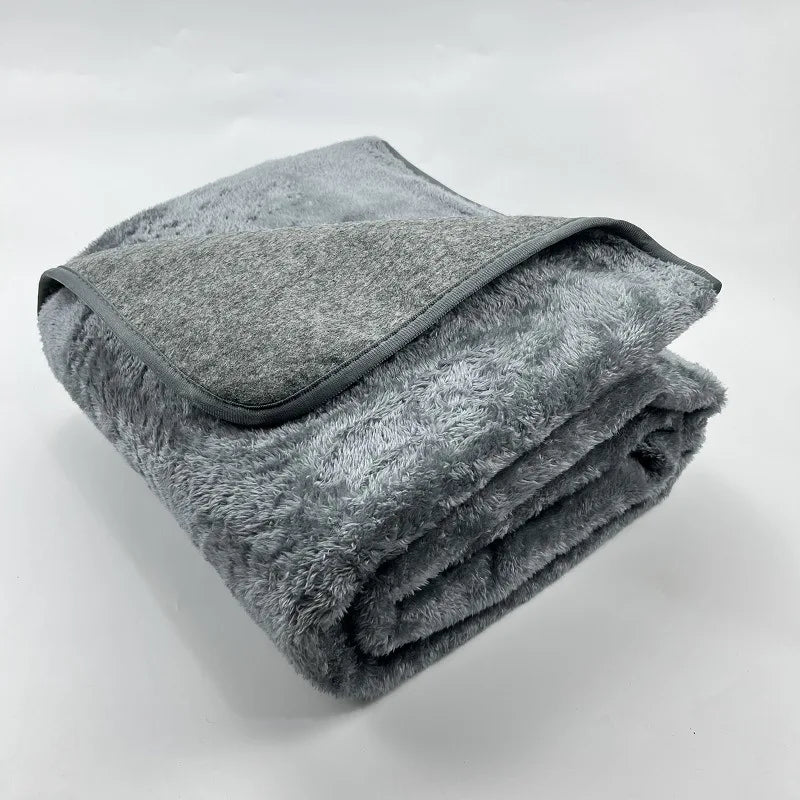 12V Electric Car Heating Blanket - Washable Travel Throw