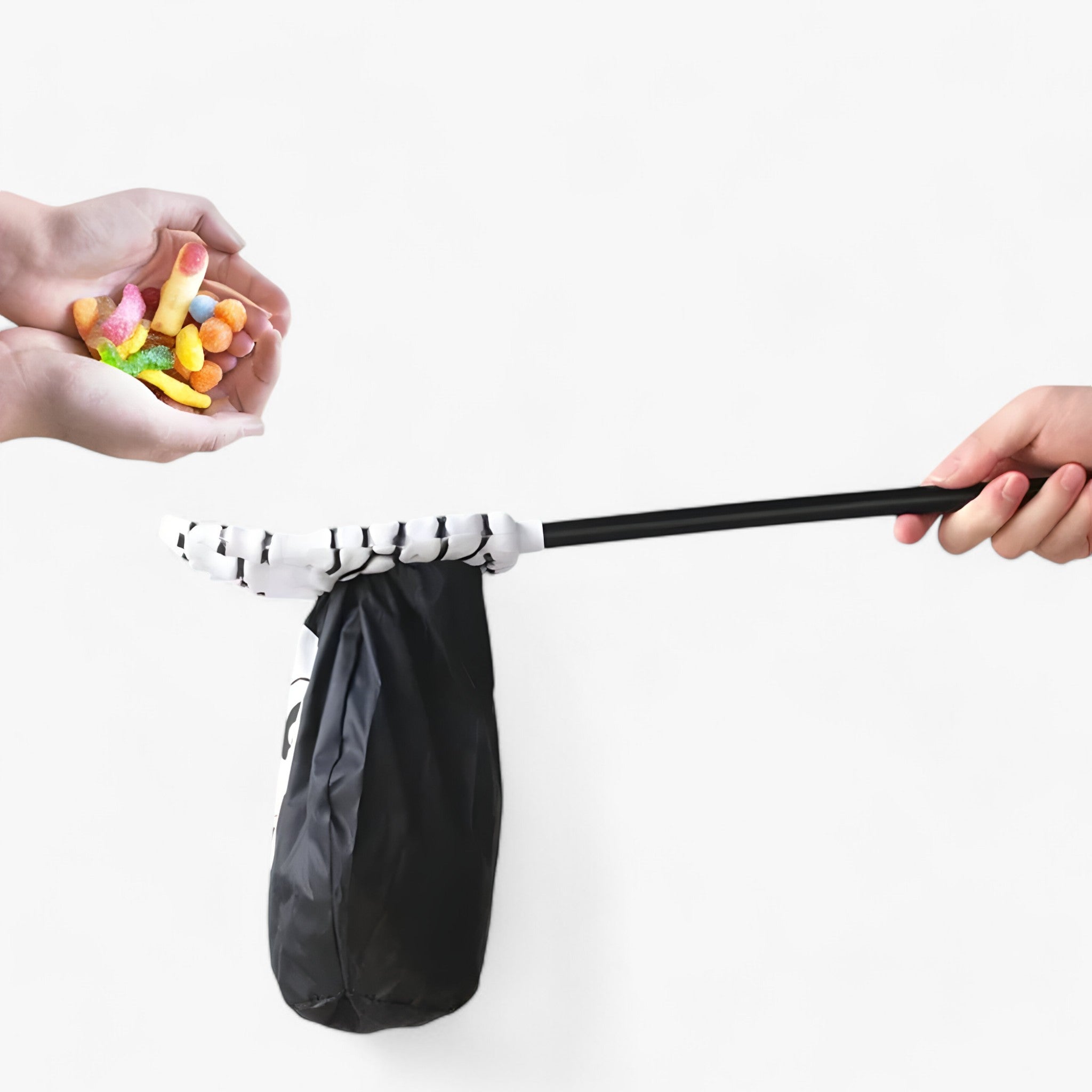 bags : Halloween Feesttas - Leuke en Creatieve Snoephouder - Zwart in van Pantino