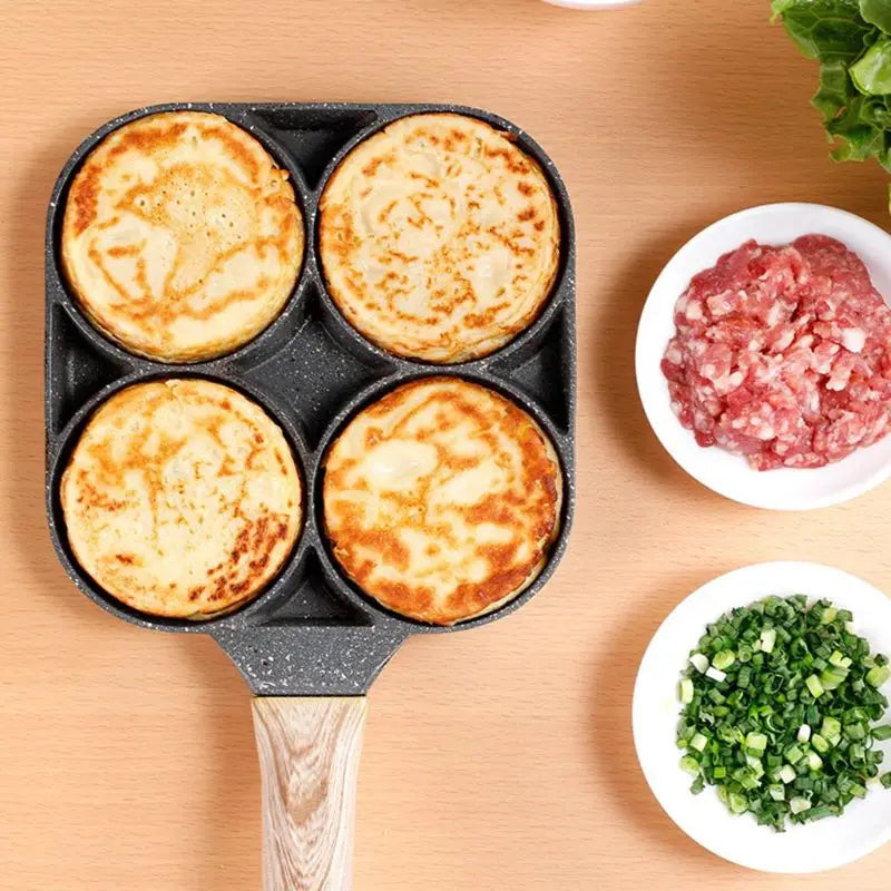 4-Cup Nonstick Multi-Section Breakfast Skillet