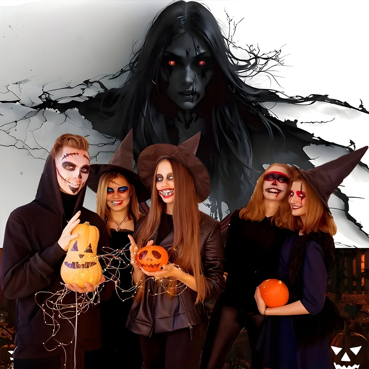 home & garden : Gruwelijke Zombie Achtergrond Stof - Perfect voor Feesten en Foto Accessoires in van Pantino