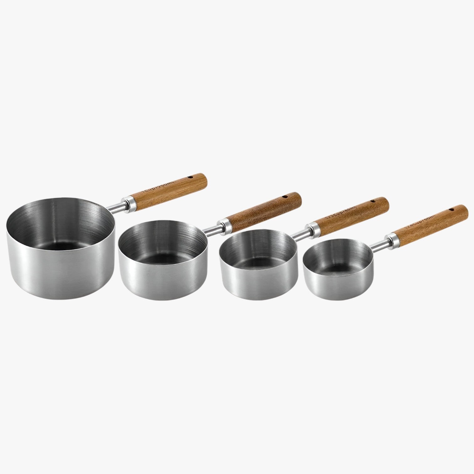 Yasmin | Rustfrit stål måleske sæt - Præcise og holdbare målinger - - house & garden - {{ product_tags }