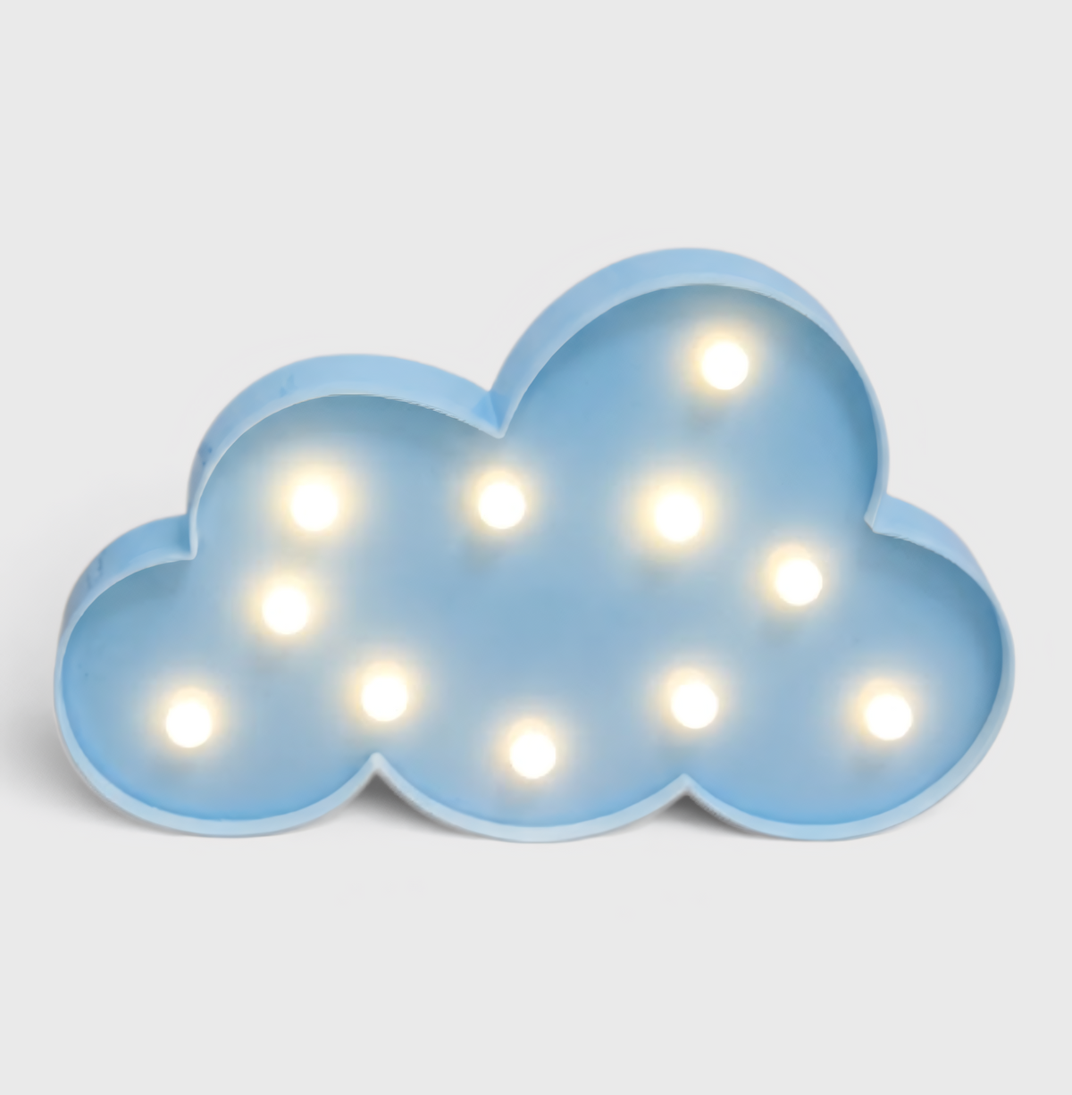 3D Cloud & Moon LED Night Light – Soft Bedtime Glow