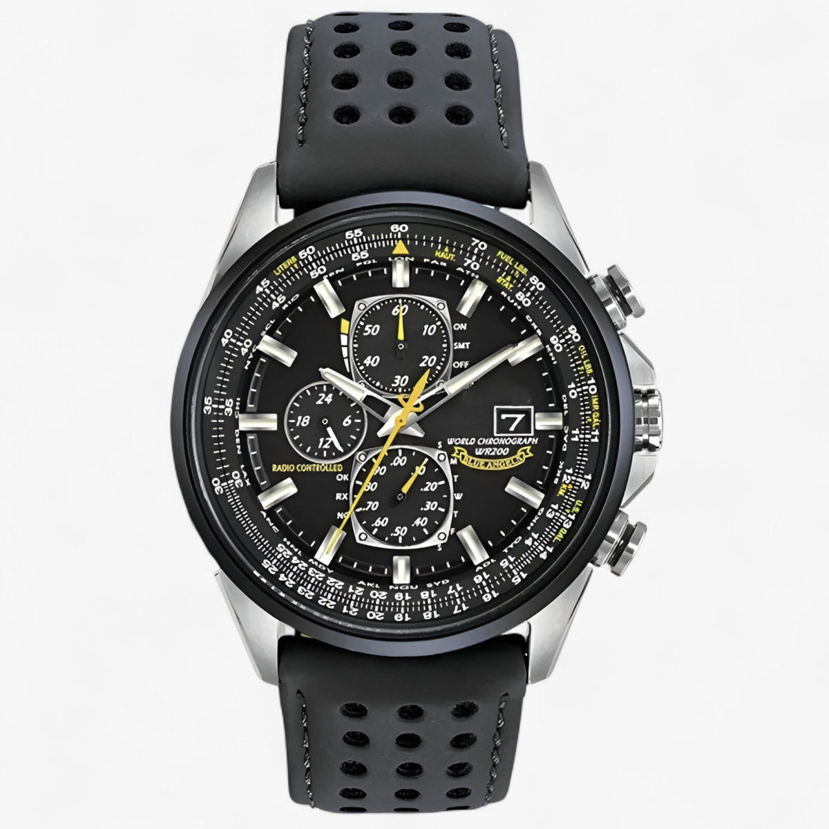 Men's Chronograph Watch MultiSteel 42mm – Steel Silver, Blue Dial