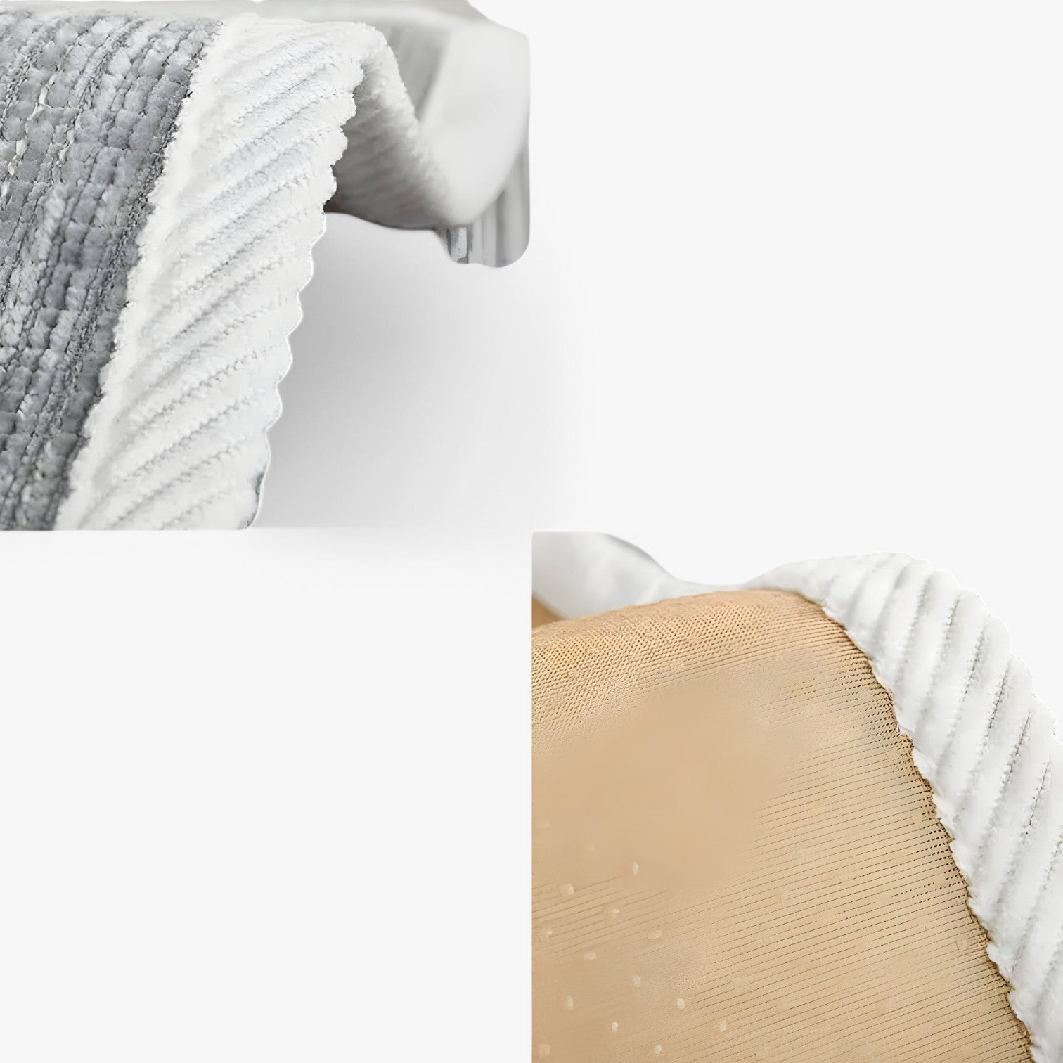 Cade | Stribet Chenille Sofabetræk - Beskytter & Udsmykker Din Sofa - Off-white - house & garden - {{ product_tags }