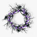 Halloween Bat and Spider Decoration - Spooky LED for Doors and Windows