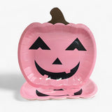 Trick or Treat Plates - Pumpkin Halloween Plates