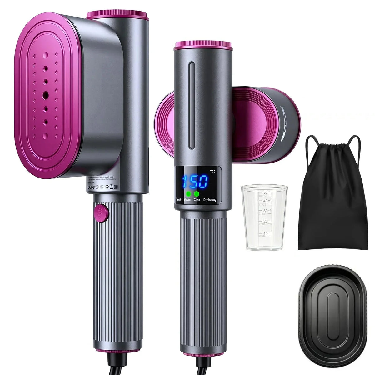 Portable Mini Garment Steamer - Fast-Heating Travel Steamer