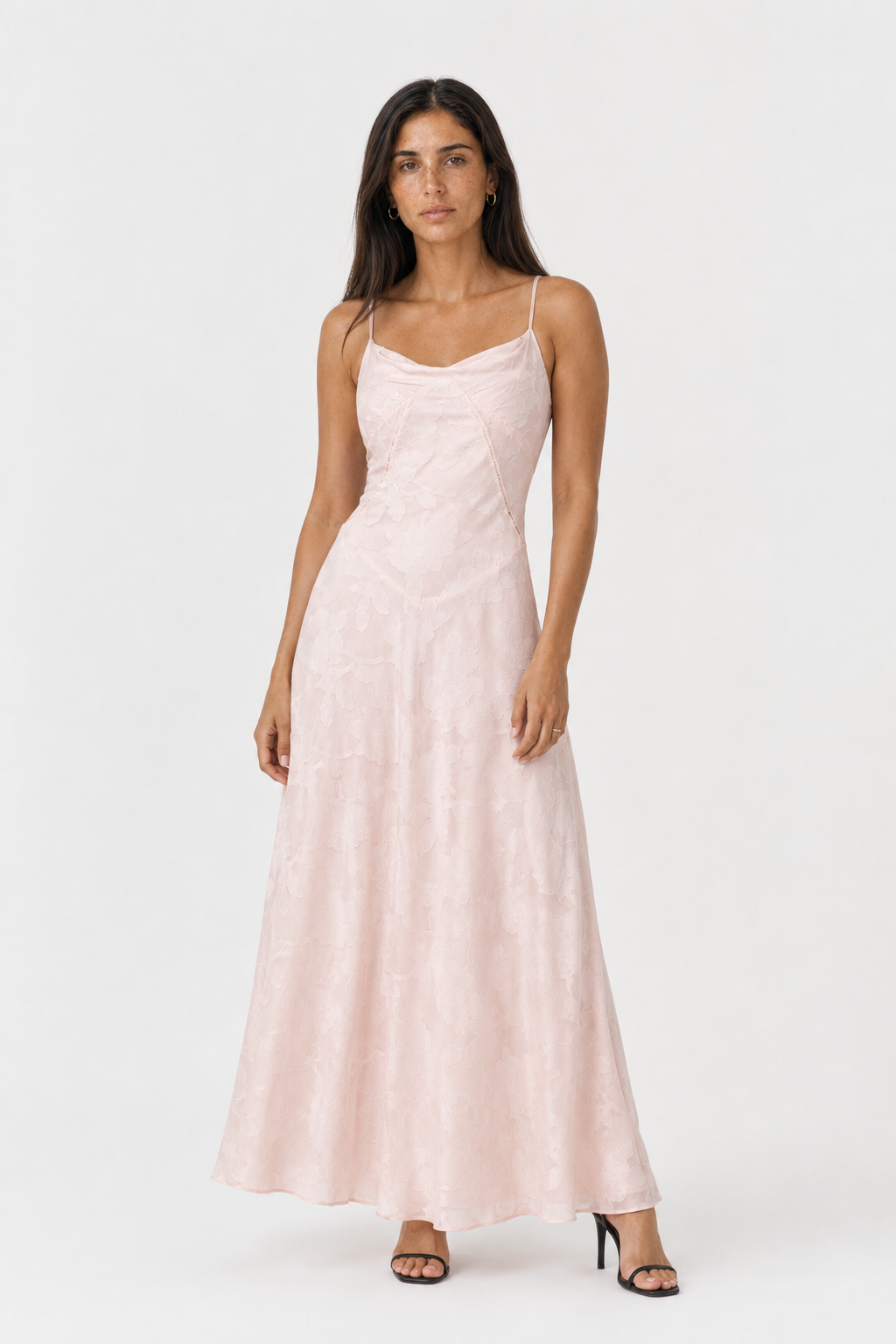 Sleeveless Sweetheart Dress with Structured Lace-Up Back
