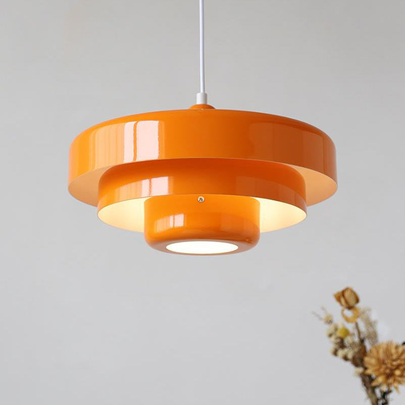 Three-Tier Bauhaus Pendant Lamp - Nordic Metal Fixture