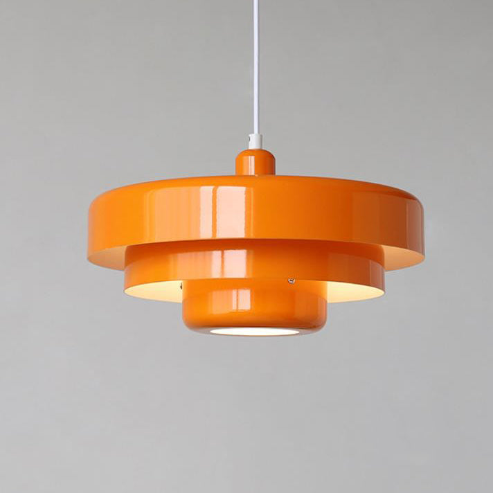 Three-Tier Bauhaus Pendant Lamp - Nordic Metal Fixture