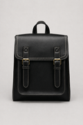 Vintage-Style Satchel Backpack