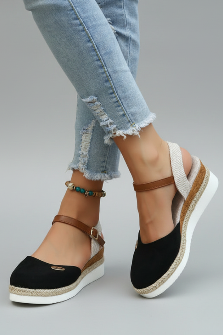 Women's Slingback Sandals – Open-Toe Summer Slip-On Shoes
