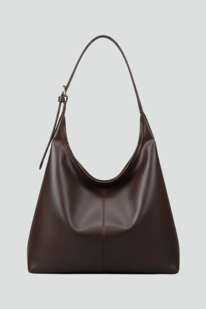 Women's Bag with Spacious Interior in Coffee | Roselva