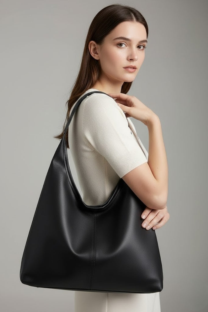 Women's Bag with Spacious Interior in Coffee - View 8.0 | Roselva