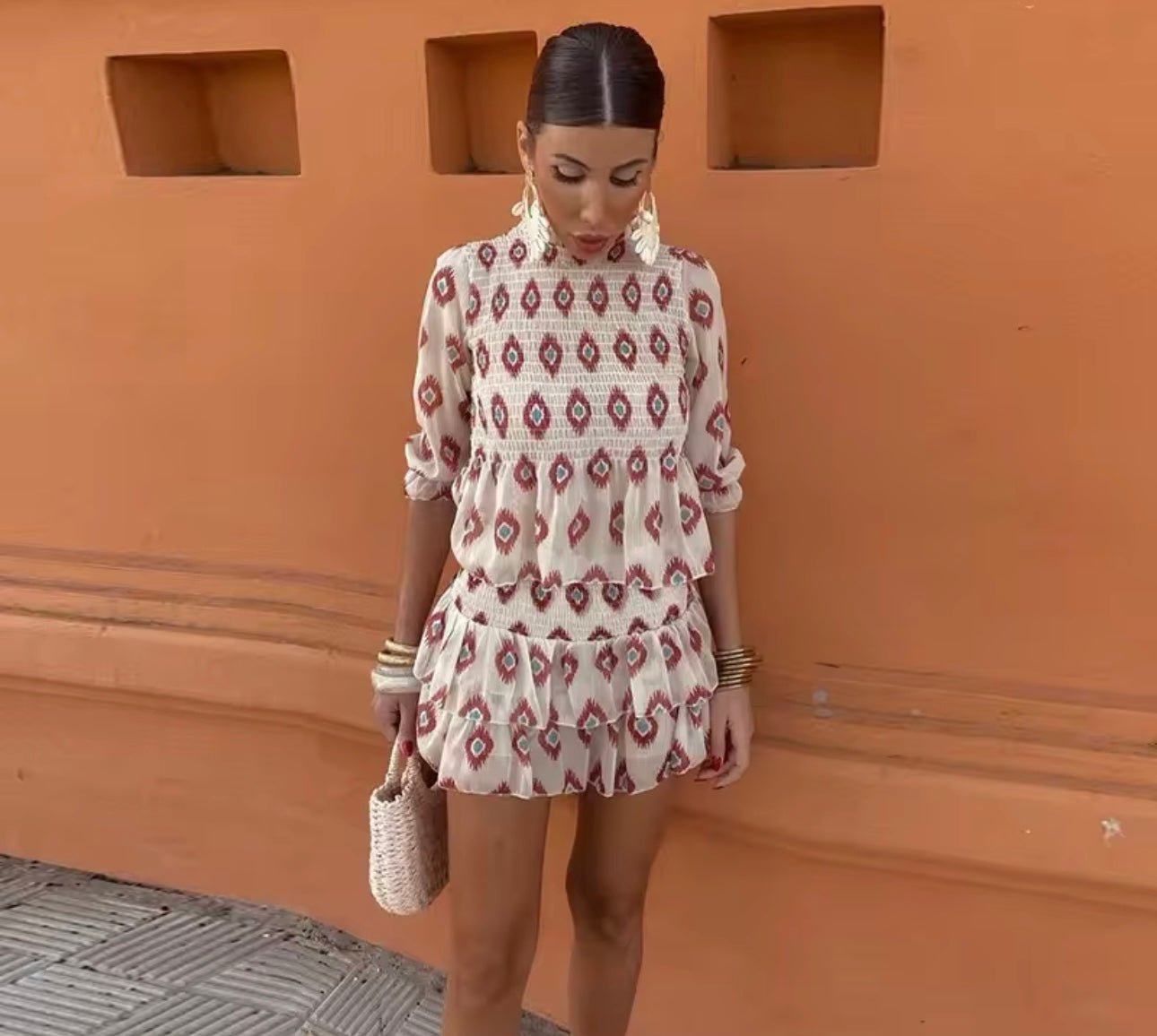 Women's A-Line Wedding Guest Floral Dress – Wedding Guest Floral