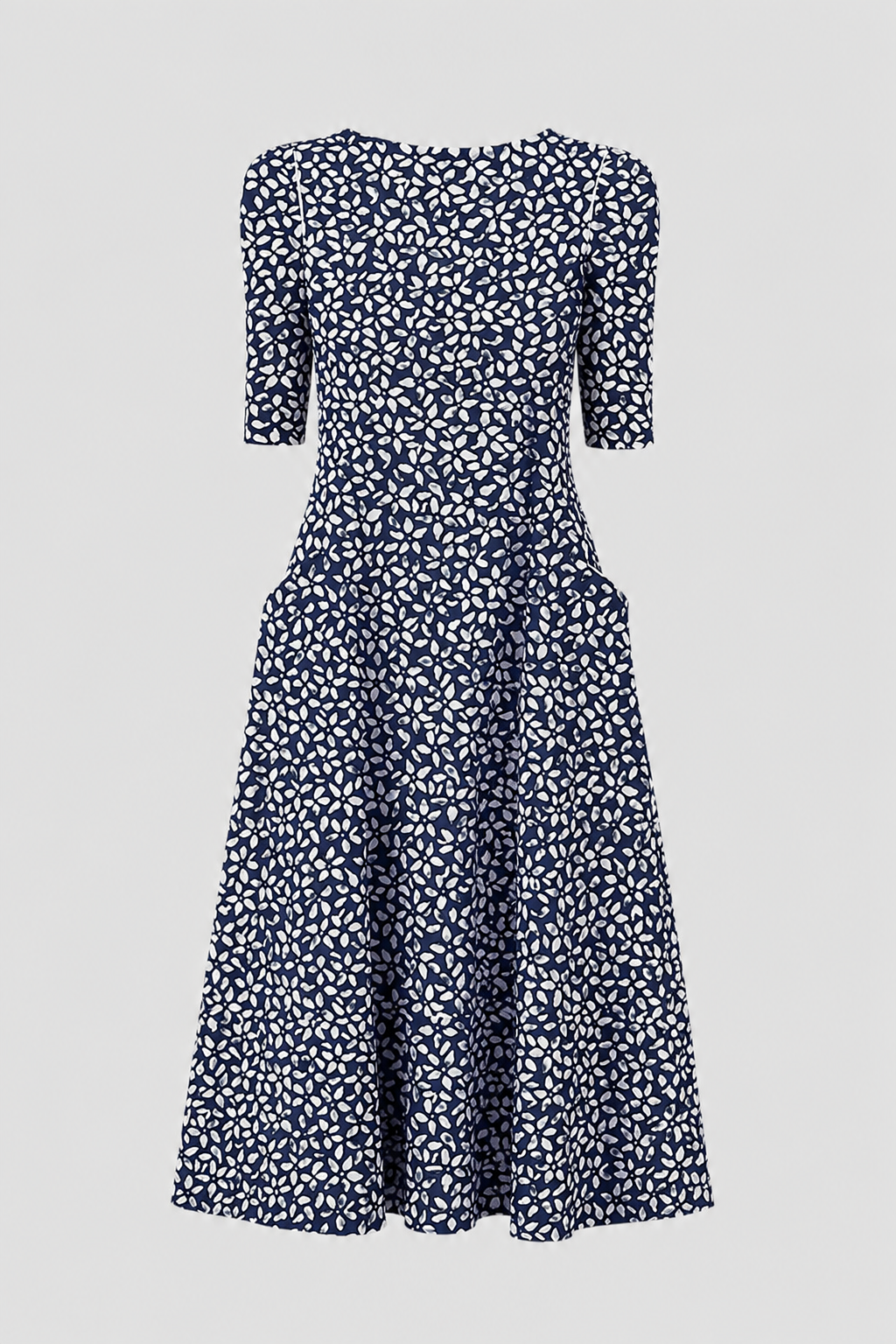 Women's A-Line Short-Sleeve Maxi Dress – Elegant Occasion Wear
