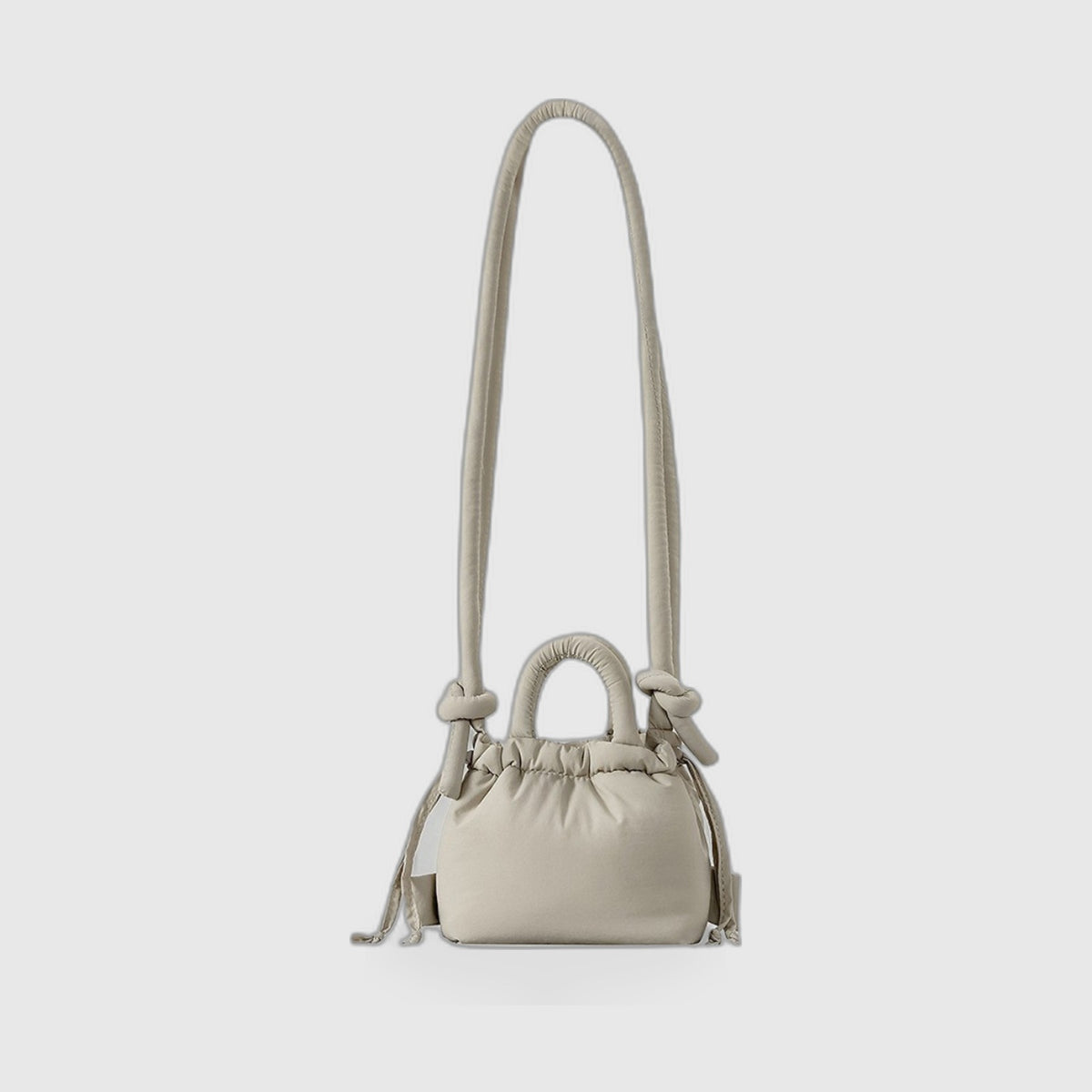 Padded Knot Crossbody Bag – Bold Mini Satchel