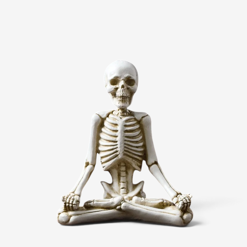 Halloween Skeleton Figurine Resin Decoration