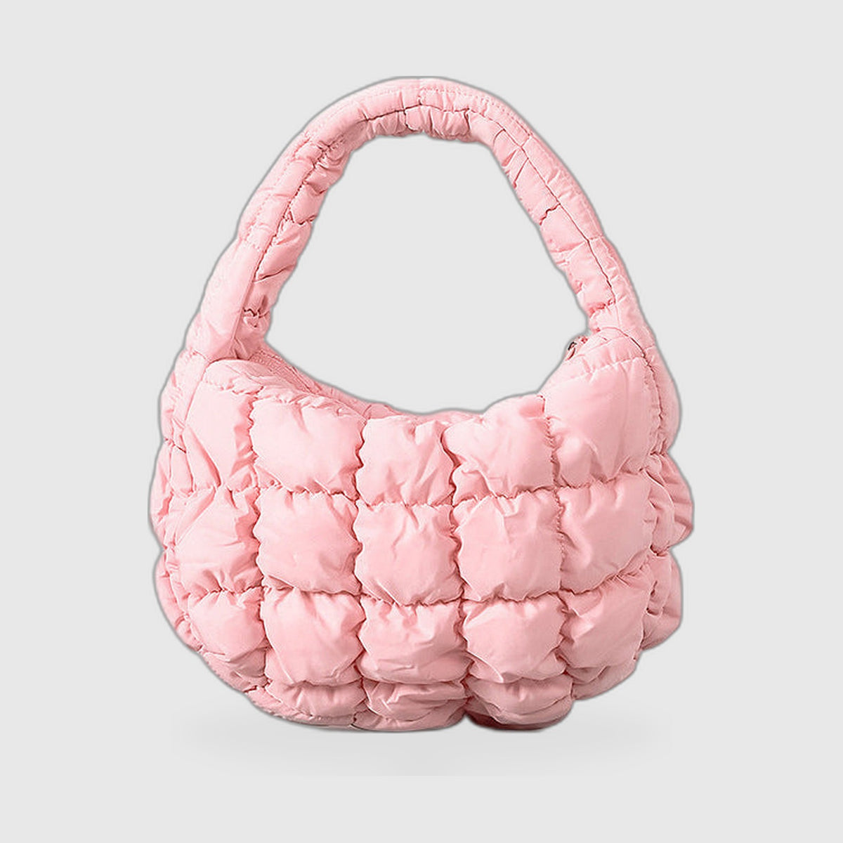 Puffy Quilted Hobo Bag – Soft Daily Shoulder Bag