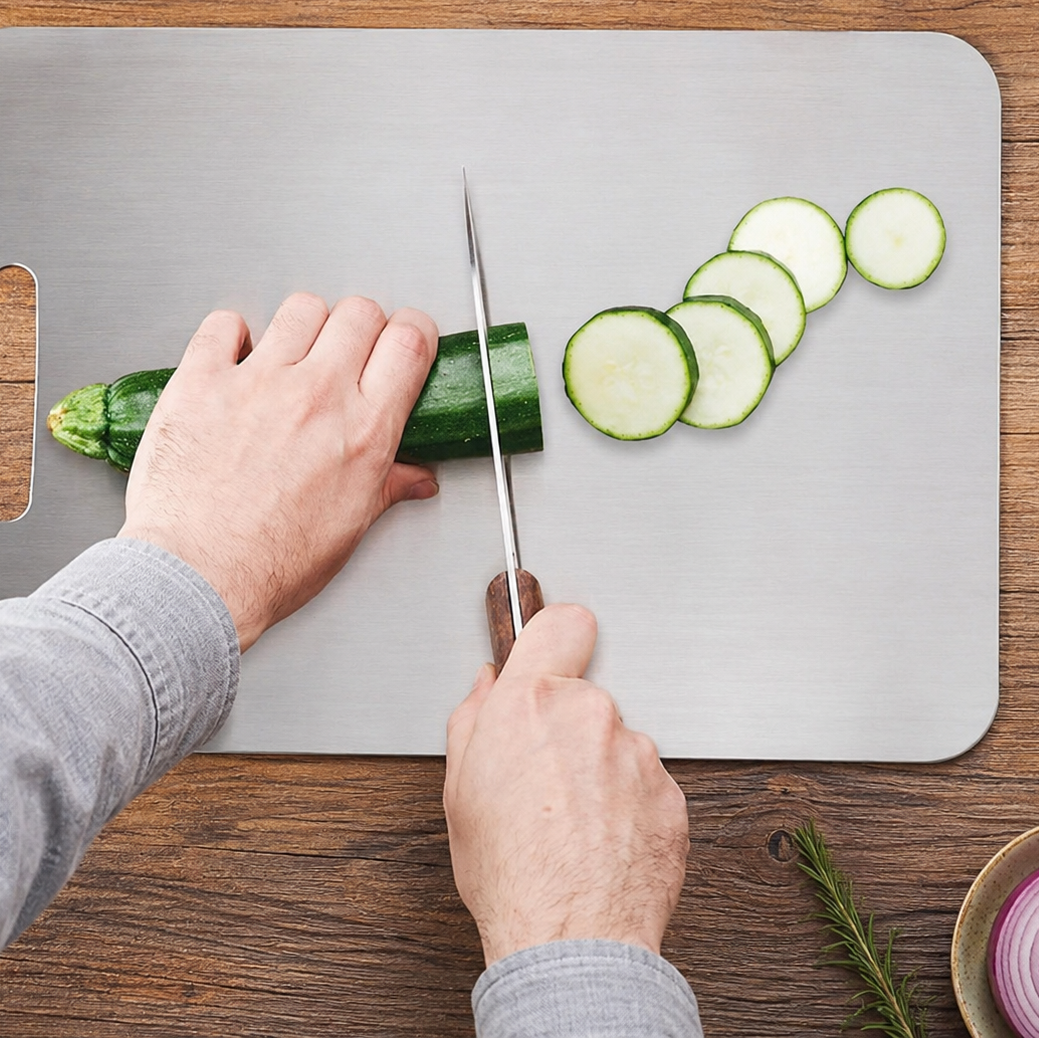 Stainless Steel Modern Cutting Board