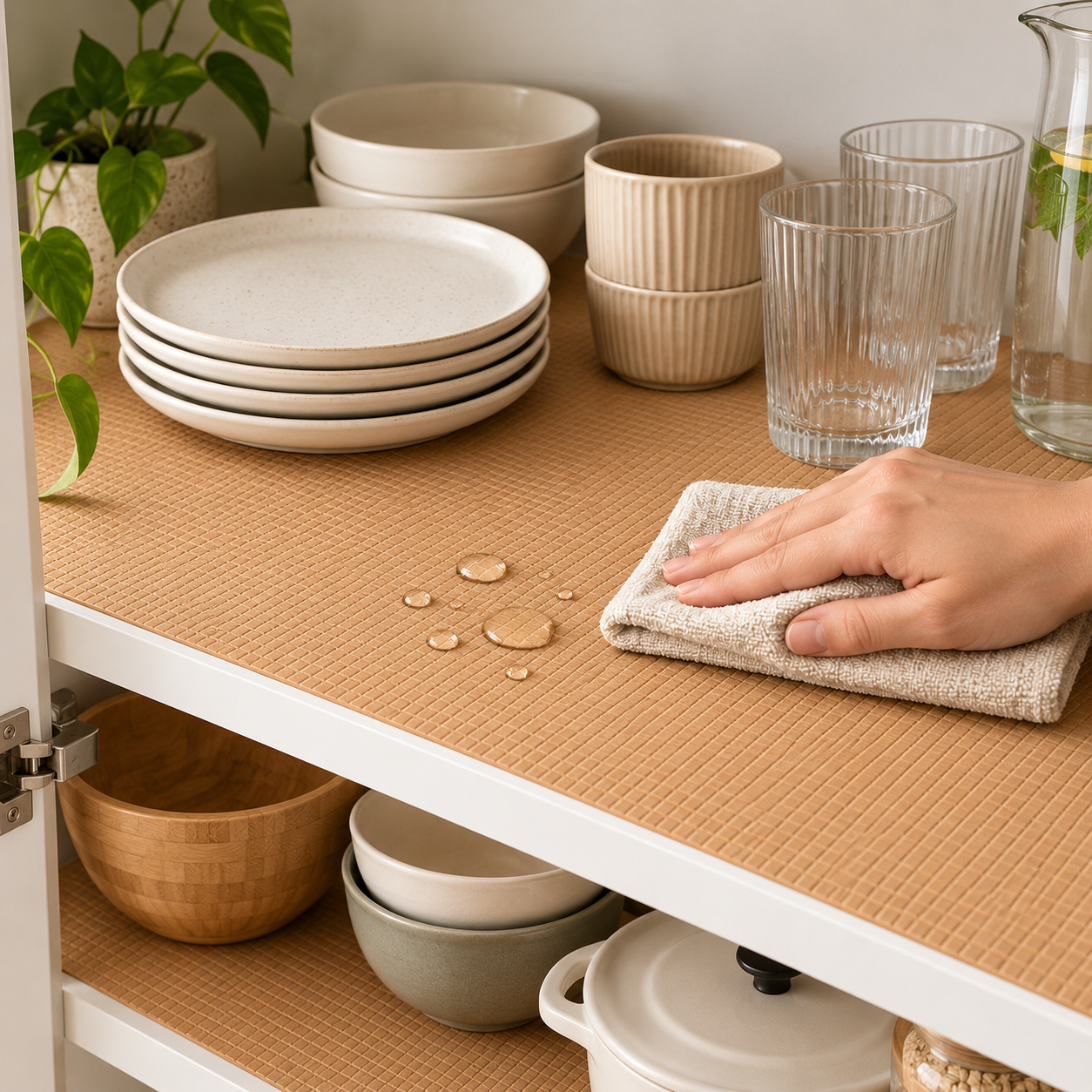 Non-Adhesive Tear-to-Size Shelf & Drawer Liner