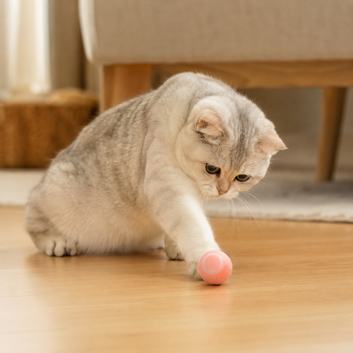 2-in-1 Interactive Hunting Simulator Cat Toy