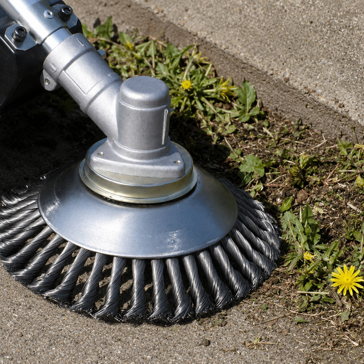 Universal Carbon Steel Weed Brush & Trimmer Head