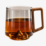 Mountain Base Borosilicate Glass Mug