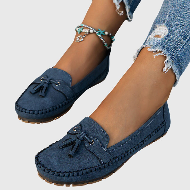 Women’s Tassel Moccasin Loafers