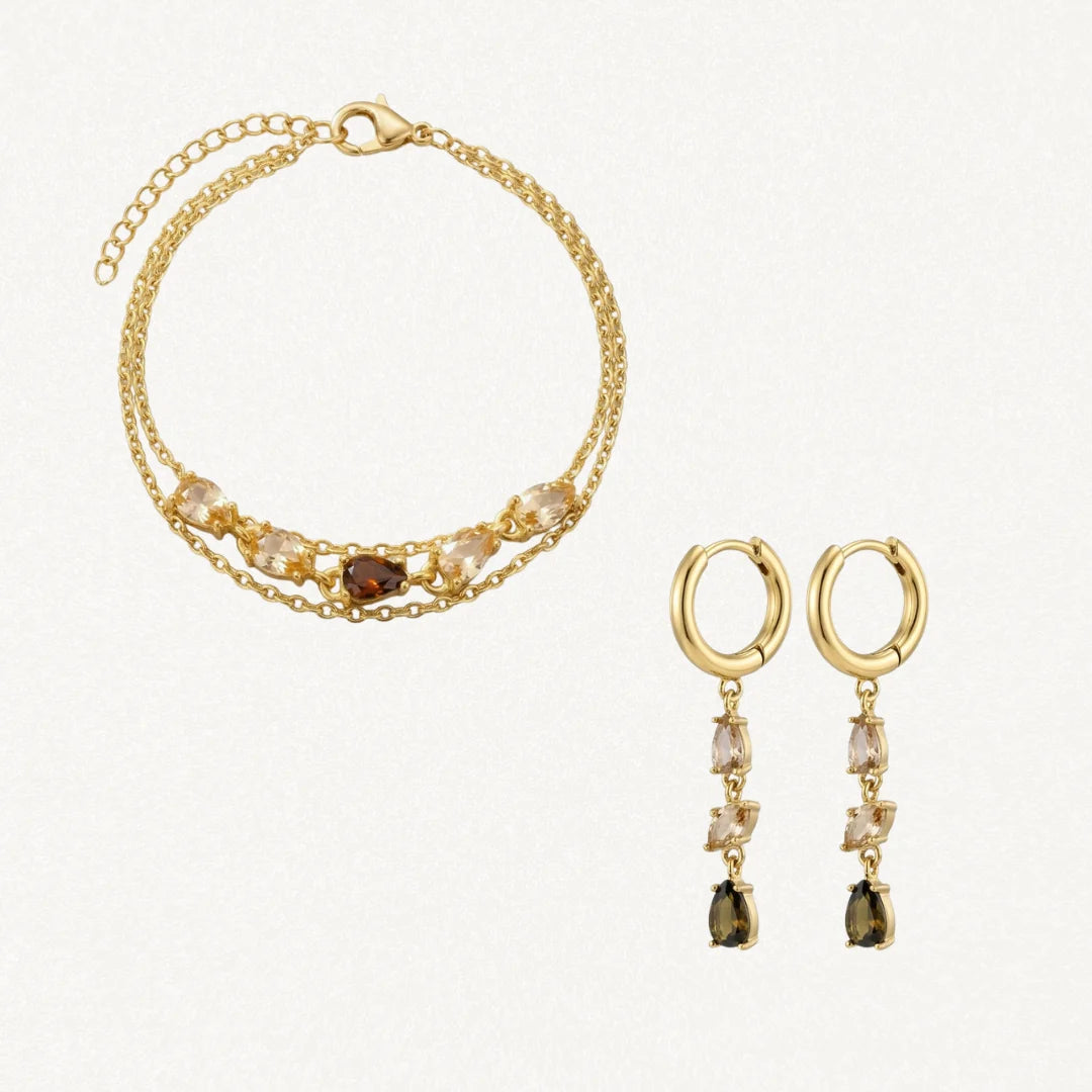 CONSTANCE Gold-Tone Jewelry Gift Set