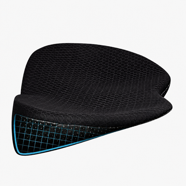 Cuscino rialzato per sedile auto in memory foam