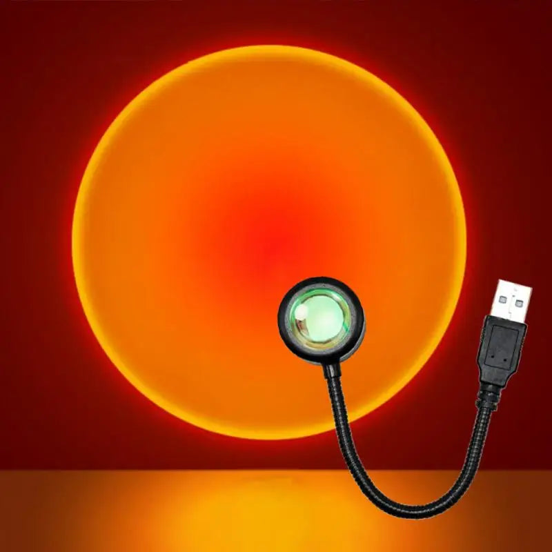 Sunset Projection Lamp – Rainbow Prism Ambient Light