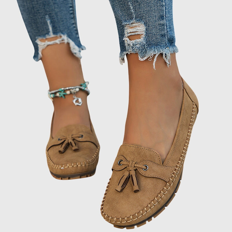 Women’s Tassel Moccasin Loafers
