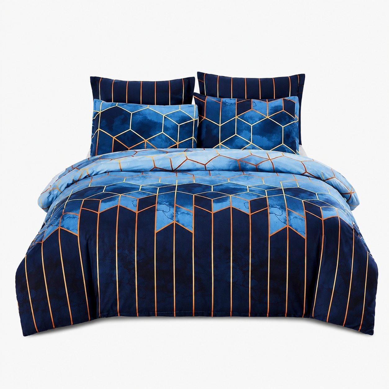 Comfort Blanket 'Geometric Pattern' refreshing and breathable