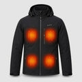 Men's Heated Jacket with 8 Heat Zones - Powerbank Compatible