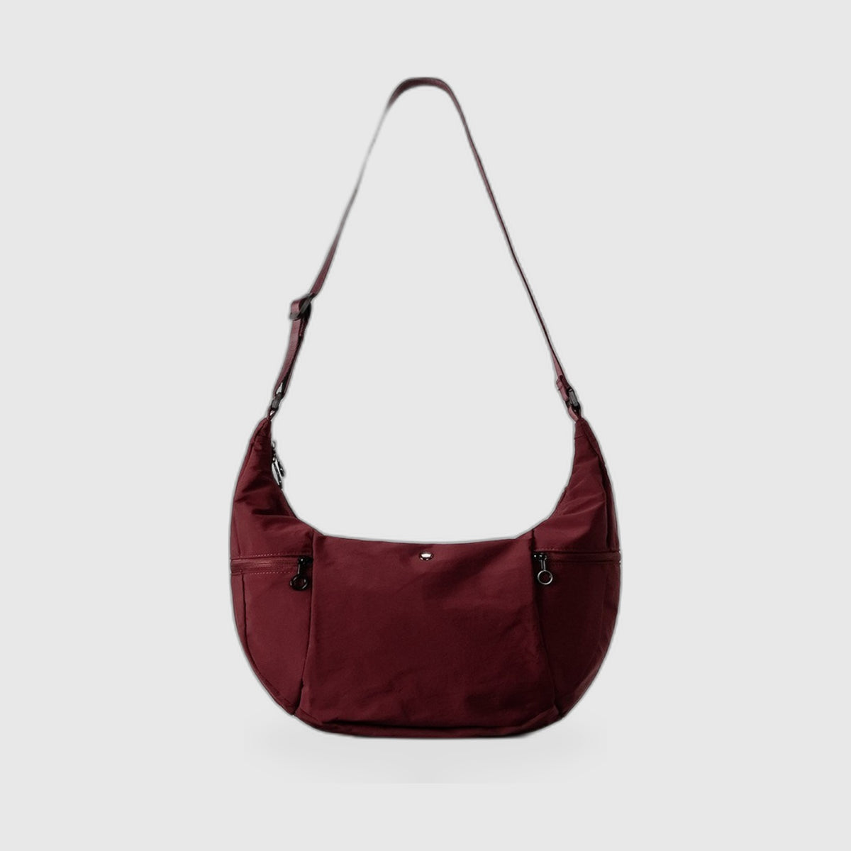 Crescent Moon Hobo Bag – Sculptural Curved Shoulder Bag