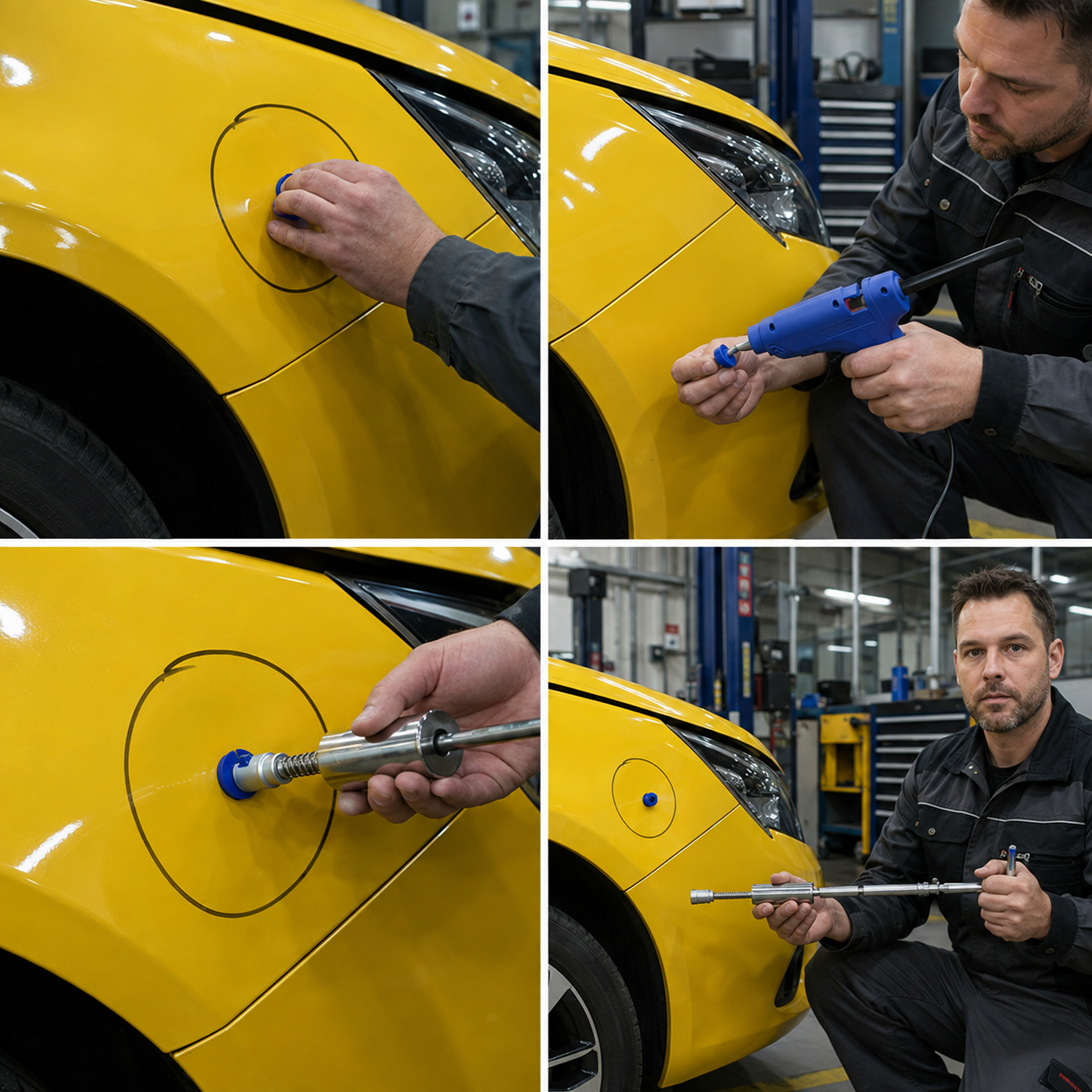 Universal Dent Repair Tool Set for Cars & Appliances