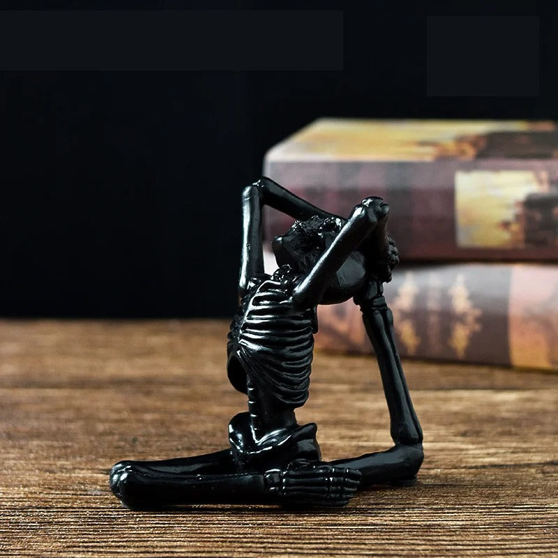 Halloween Skeleton Figurine Resin Decoration