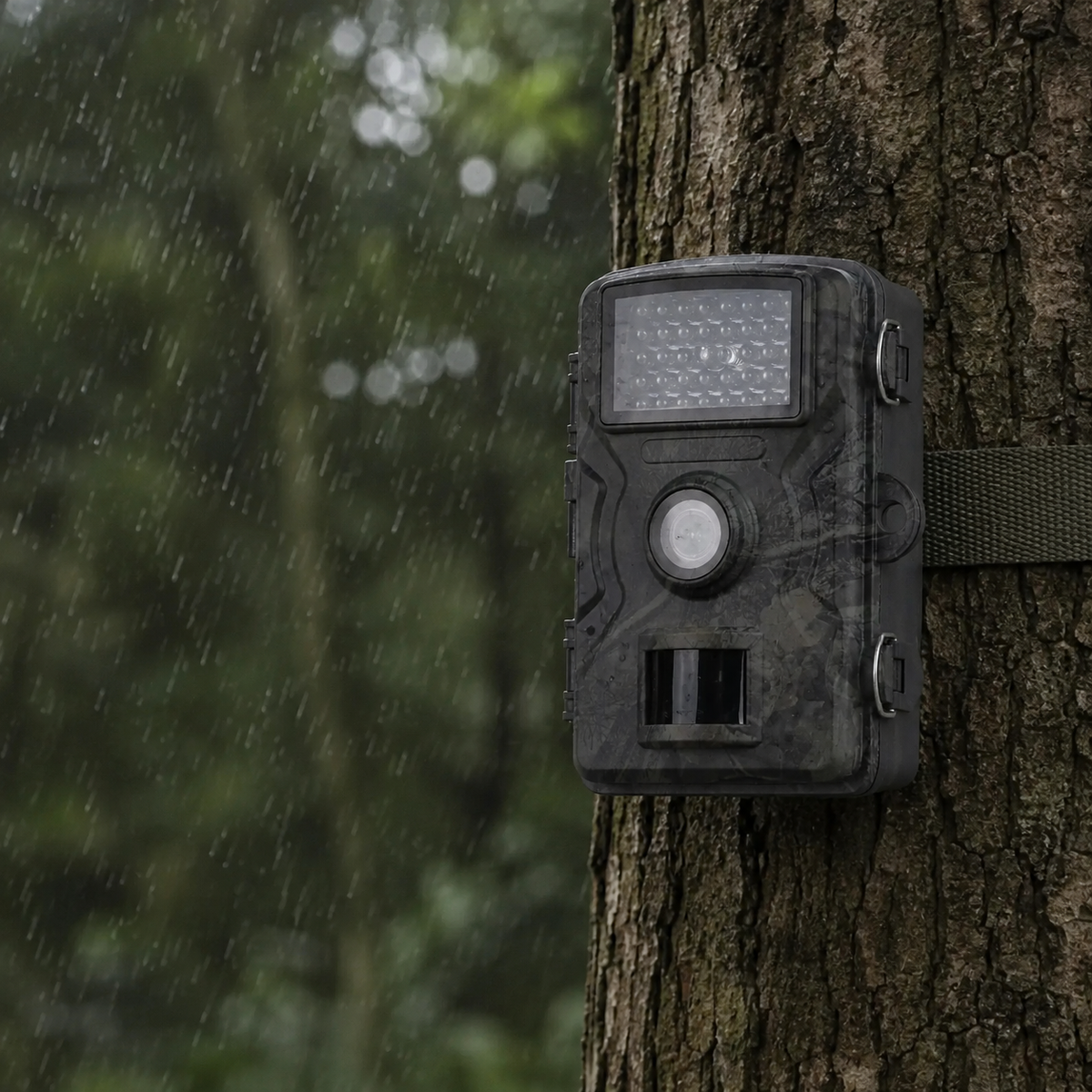 1080P Waterproof Motion-Activated Wildlife & Security Camera
